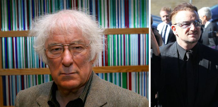 Myndin af Seamus Heney er tekin þegar hann var hér á landi árið 2004.