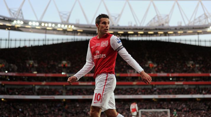 Arsenal mun treysta á Van Persie í dag.