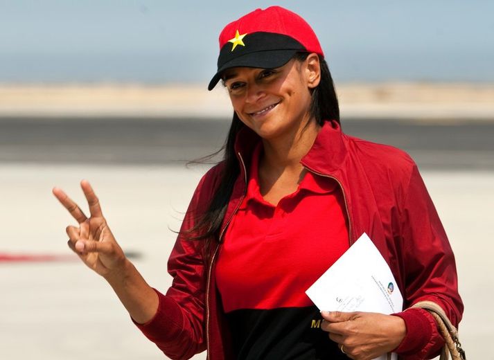 Isabel dos Santos er dóttir forsetans fyrrvernandi, José Eduardo dos Santos.