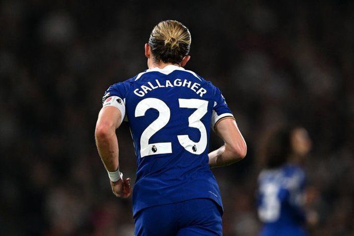 Conor Gallagher var hetja Chelsea gegn gamla liði sínu Crystal Palace.