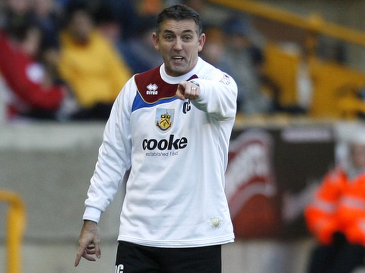 Owen Coyle, stjóri Burnley og væntanlegur stjóri Bolton.
