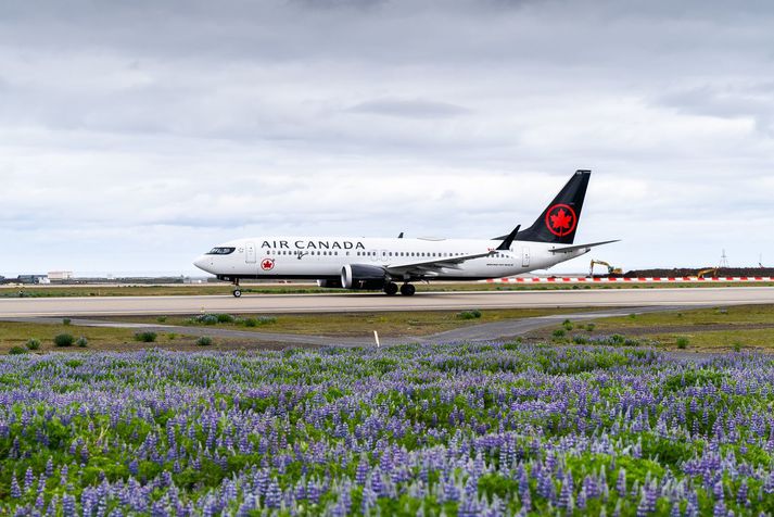 Hlé var gert á flugi Air Canada eftir að heimsfaraldur kórónuveiru skall á og sendi alþjóðlega ferðaþjónustu í dvala.