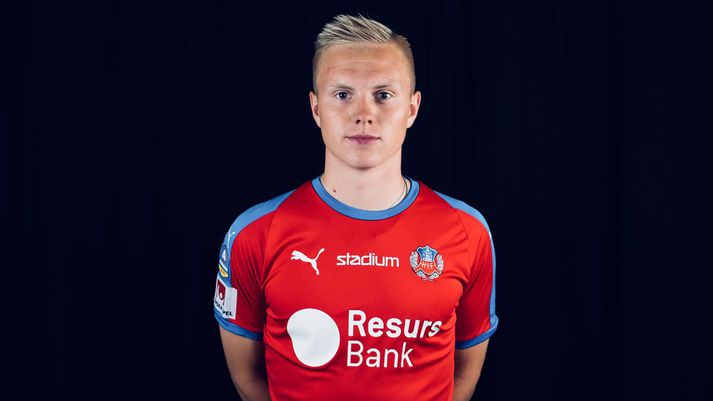 Daníel í búningi Helsingborg