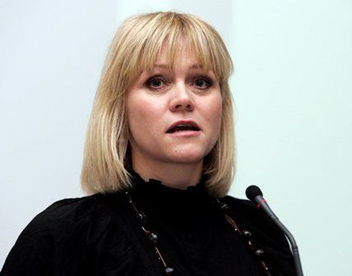 Katrín Júlíusdóttir tók þátt í kynningu á vegum Útflutningsráðs og Ferðamálastofu í Brussel. Mynd/ GVA.