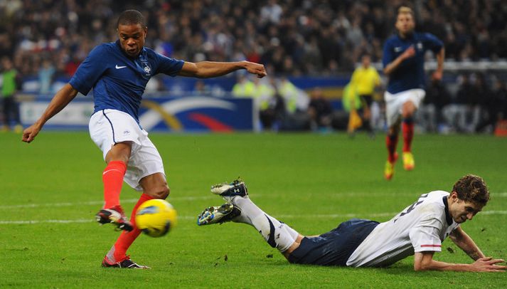 Loic Remy í leik með franska landsliðinu.