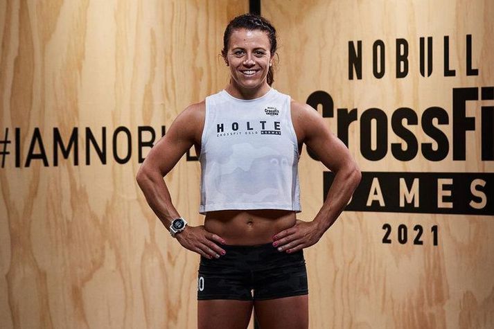Kristin Holte náði ekki að enda CrossFit ferilinn á verðlaunapalli á heimsleikunum.