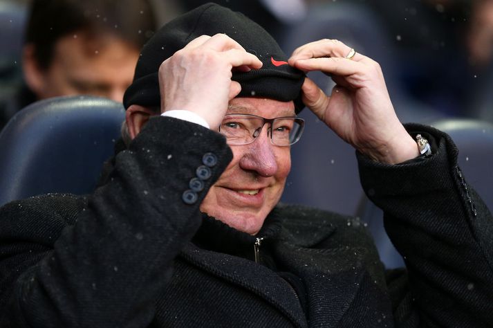 Sir Alex Ferguson, stjóri Manchester United.