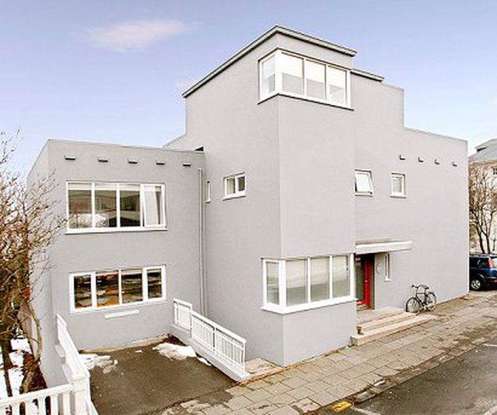Garðastræti 37 er meðal elstu funkishúsa landsins.
