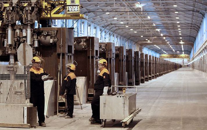 Alcoa Fjarðaáls Á þessu ári er útlit fyrir fimm til tíu prósenta samdrátt eftirspurnar eftir áli í heiminum samkvæmt nýrri umfjöllun IFS Greiningar. Mynd/Hreinn magnússon