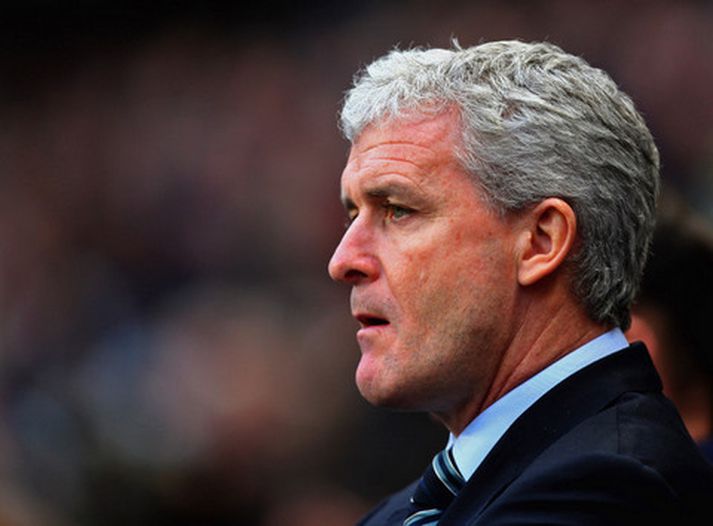 Mark Hughes gengur illa með City.