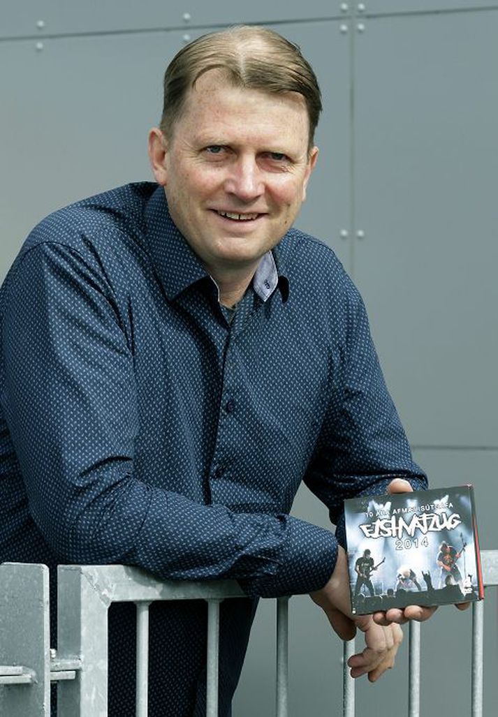 Siggi Jensson er framleiðandi tónleikamyndar frá Eistnaflugi sem komin er út.