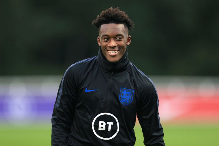 Callum Hudson-Odoi er ein af vonarstjörnum Englands