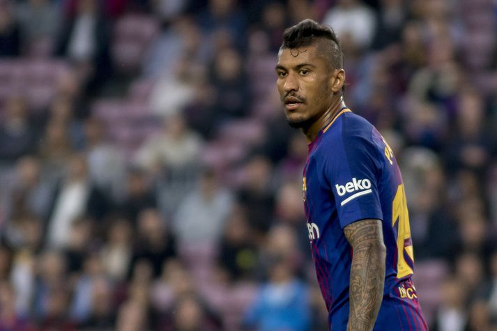 Paulinho í leik með Barcelona á síðustu leiktíð.