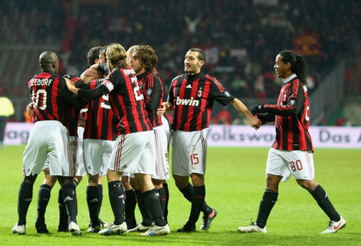 Úr leik með AC Milan í vetur.