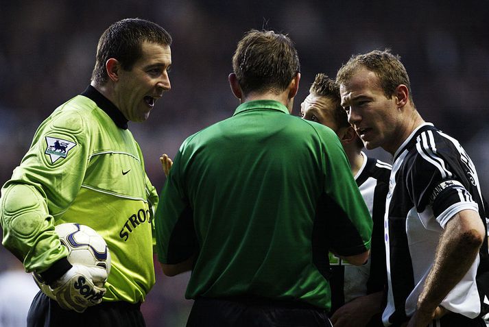 Nigel Martyn í leik með Leeds gegn Newcastle.