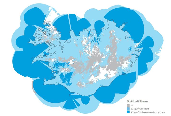 Hér má sjá hvernig 4G kerfið mun líta út.