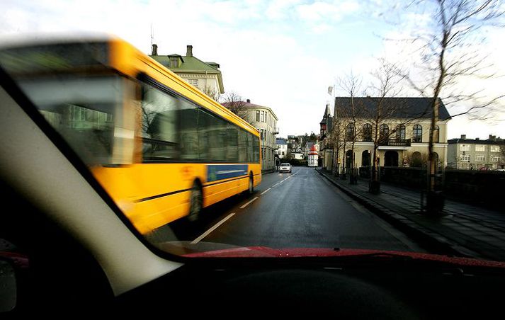 Í fyrra nam samdráttur í umferð á þessum tíma 10 prósentum milli ára. 
