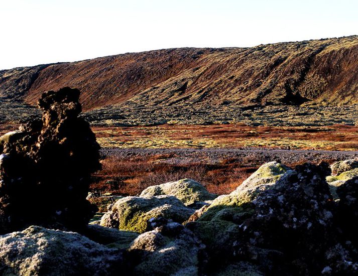 Reykjanesið í haustlitum.