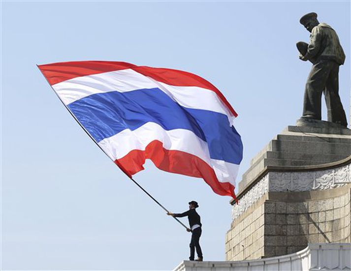 Ástandið í Bangkok er eldfimt.