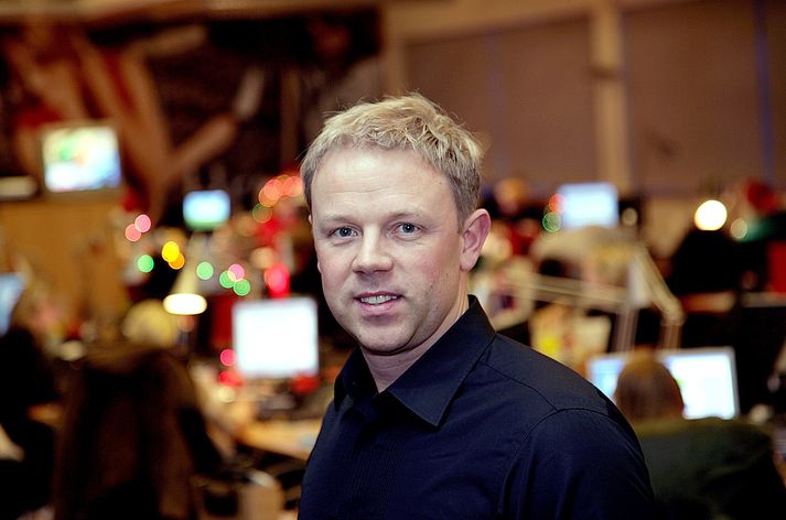 Árni Pétur Jónsson, forstjóri Teymis. Bréf félagsins ruku upp um 21,5 prósent í einum viðskiptum í dag.