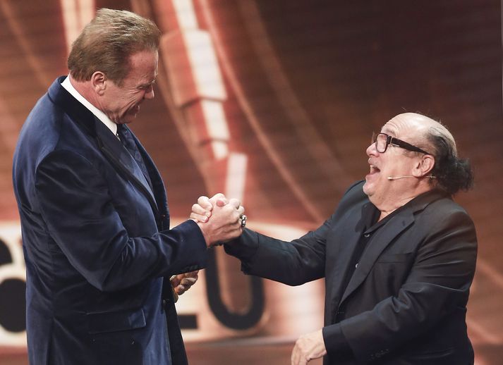 Arnold Schwarzenegger og Danny DeVito