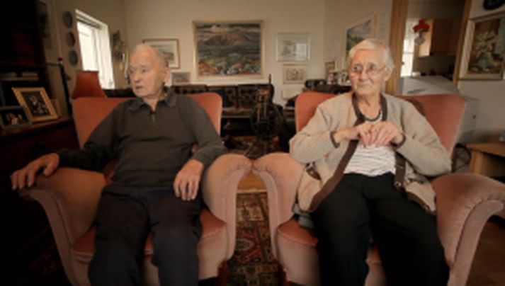Lúðvík og Arnbjörg ástfangin í 74 ár.