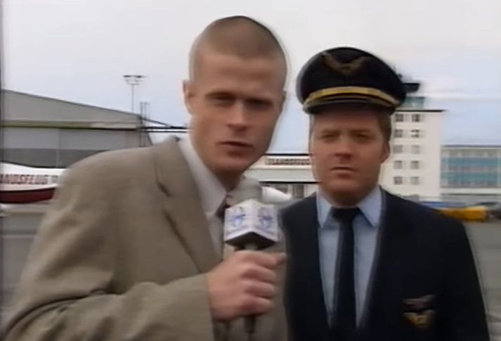 Davíð Þór og Steinn Ármann brugðu sér í mörg hlutverk í Radíusbræðrum.