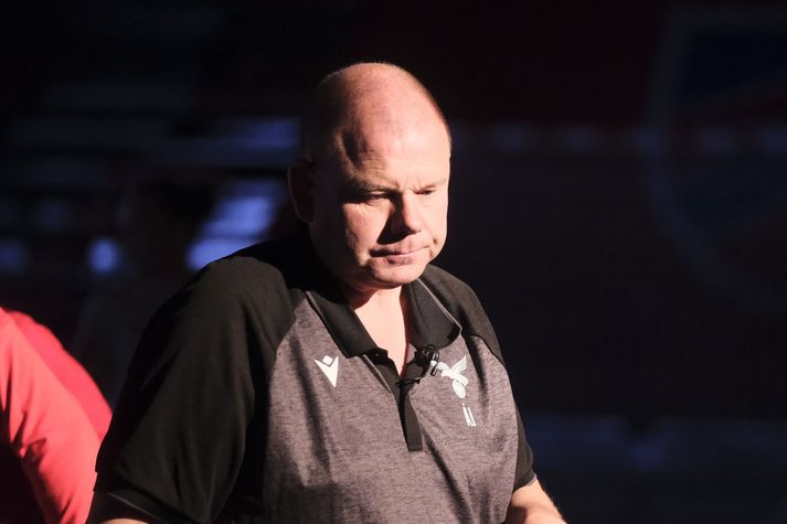 ÁGúst Jóhannsson stýrði kvennaliði Vals í síðasta sinn í kvöld. Hann kveður liðið með Íslands-, deildar- og Evrópubikarmeistaratitli.