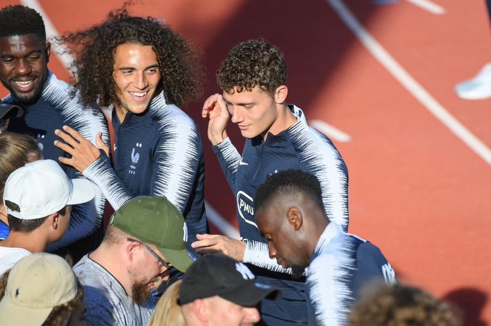 Matteo Guendouzi nýtur þess að vera kominn í franska A-landsliðið.