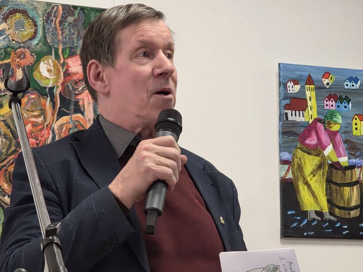 Magnús J. Magnússon, sem er formaður Félags eldri borgara á Selfossi.