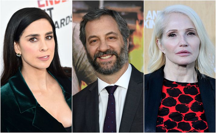 Sarah Silverman, Judd Apatow og Ellen Barkin.