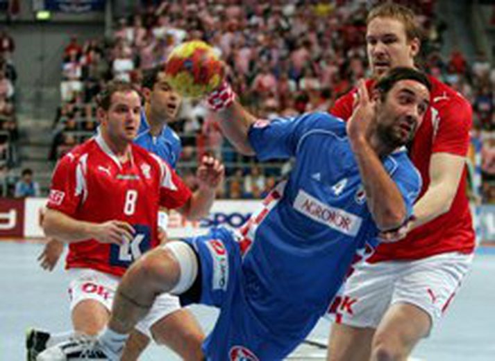 Ivano Balic var að venju óstöðvandi í liði Króata, skoraði 8 mörk og gaf 5 stoðsendingar
