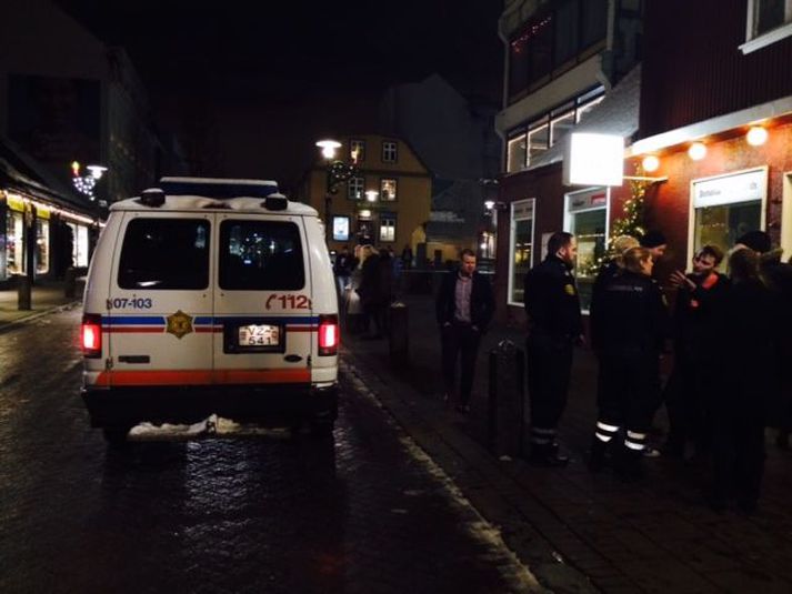 Úr miðbæ Reykjavíkur að næturlagi. Myndin tengist fréttinni ekki beint.