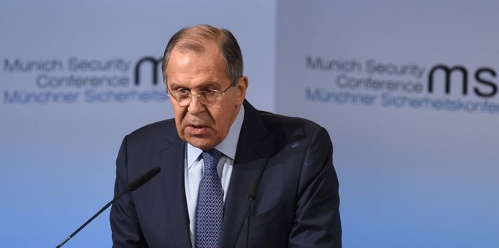 Sergei Lavrov er utanríkisráðherra Rússlands.