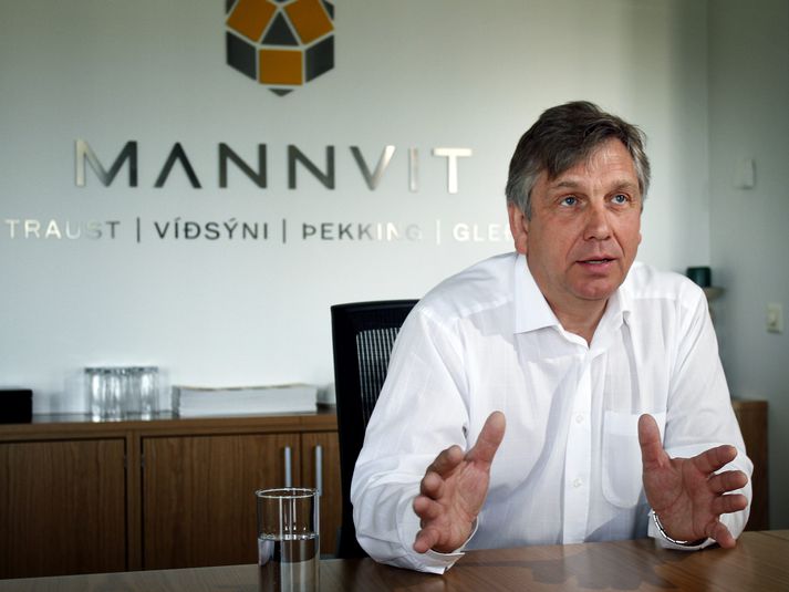 Eyólfur Árni hefur verið forstjóri Mannvits síðastliðin tólf ár.