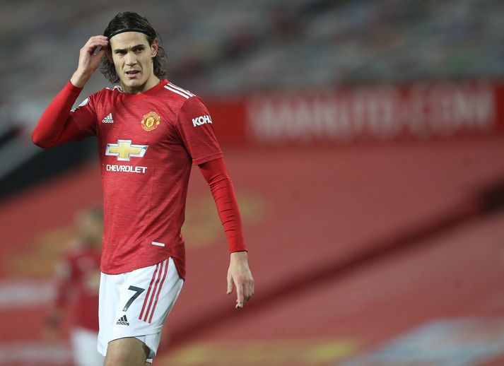 Cavani mun missa af næstu þremur leikjum Manchester United.