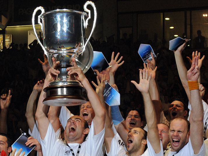 Ólafur Stefánsson vann Meistaradeildina i fjórða sinn á ferlinum með Ciudad Real árið 2009.