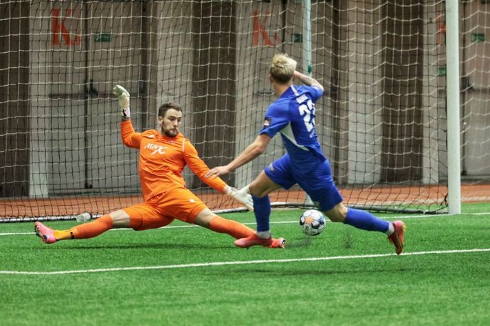 Ágúst Eðvald jafnar metin.
