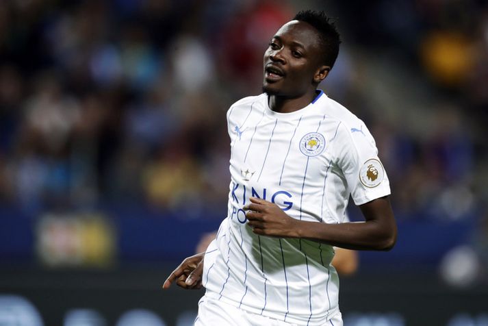 Ahmed Musa í leiknum í kvöld.
