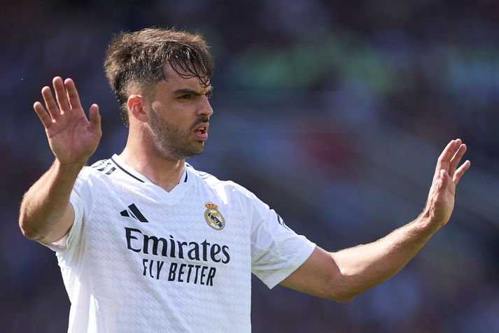 Raul Asencio var í byrjunarliði Real Madrid í gærkvöldi. 