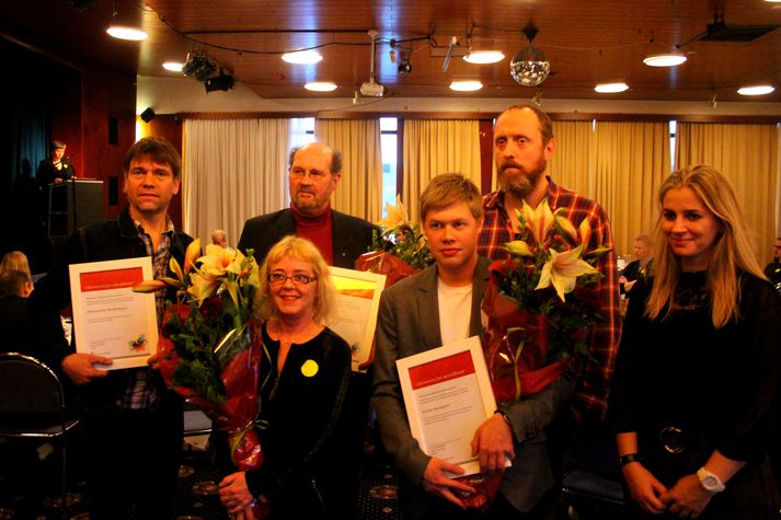 Viðurkenningarnar voru veittar á ráðstefnunni ,„Stefum saman til framtíðar - Íslenskar æskulýðsrannsóknir 2014“.