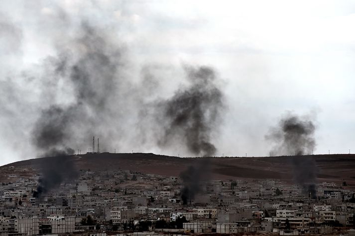 Mánuður er síðan IS hóf árásina gegn Kobane.