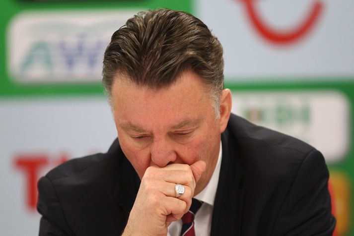 Það er heitt undir Louis van Gaal.