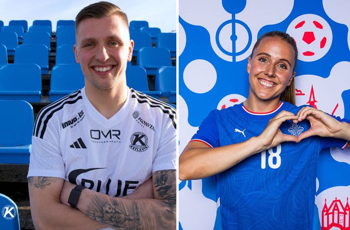 Sindri Kristinn Ólafsson og Guðrún Arnardóttir geta nú notið lífsins saman í Svíþjóð.