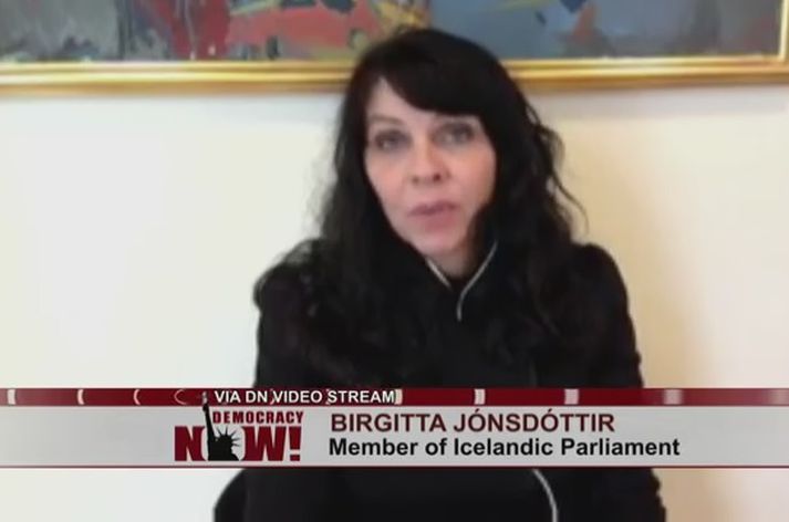 Birgitta Jónsdóttir segist ekki hafa hugsað það til enda hvort hún gæti orðið næsti forsætisráðherra landsins.