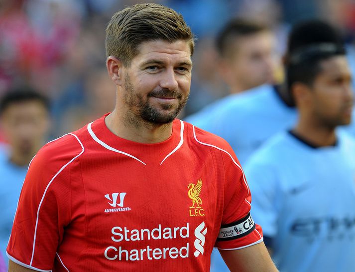 Steven Gerrard er mættur aftur til Liverpool.