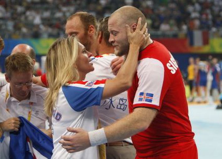 Þorgerður Katrín og Sigfús. Mynd/Vilhelm