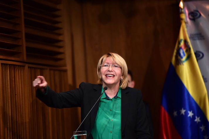 Luisa Ortega, ríkissaksóknari Vene­súela, er óhress með kosningar sunnudagsins.