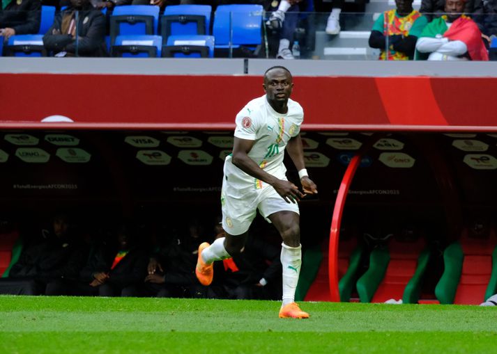 Sadio Mané og félagar í Senegal unnu D-riðilinn á Afríkumótinu.