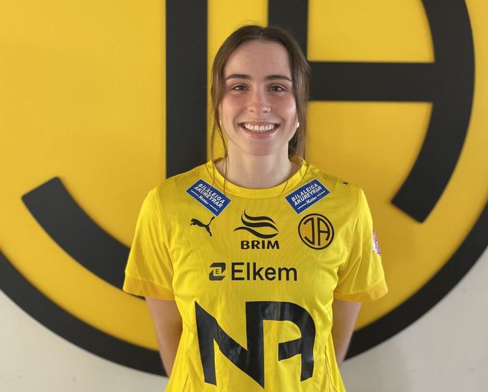 Elizabeth Bueckers skoraði þrennu fyrir ÍA í kvöld.